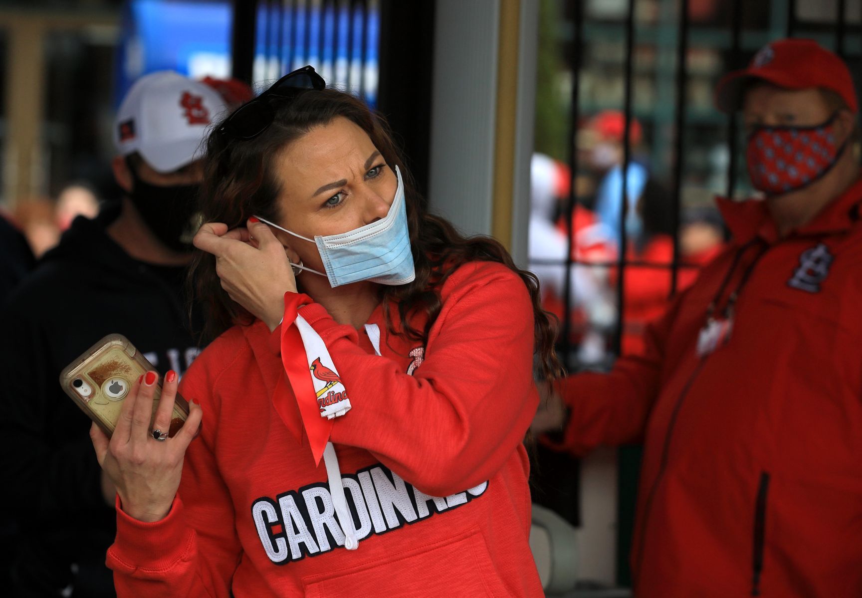 St. Louis Cardinals 2021 home opener at Busch Stadium
